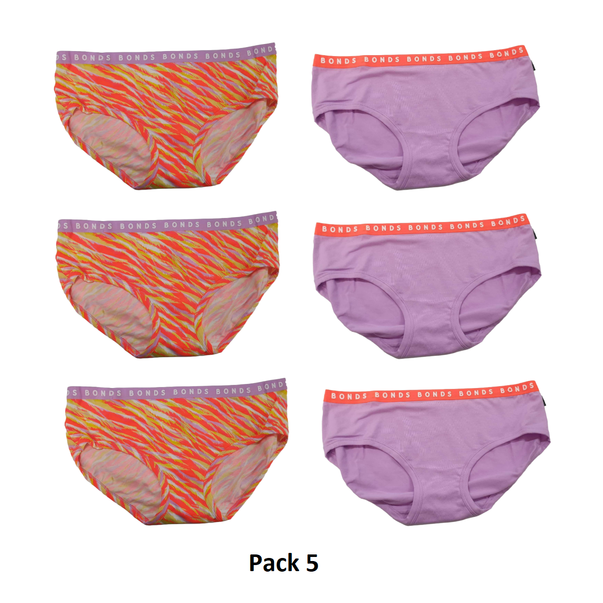 6 x Bonds Womens Hipster Boyleg Briefs Ladies Underwear