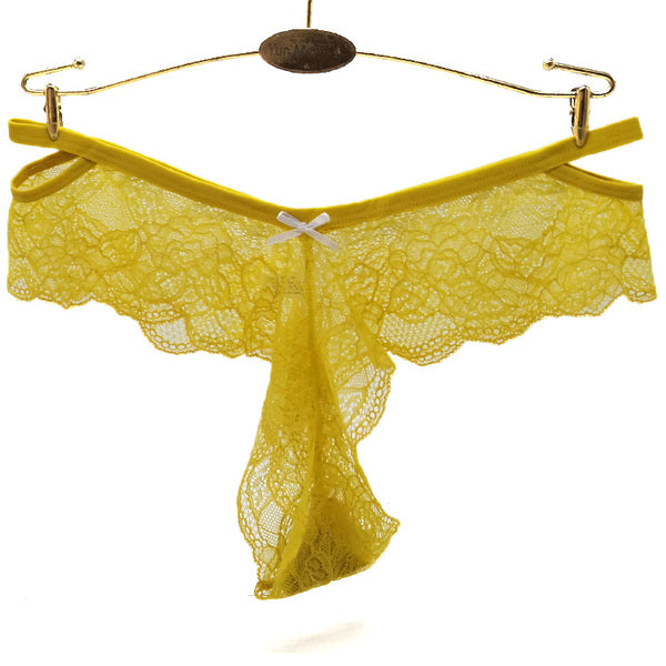 6 x Womens Sheer Nylon / Cotton Briefs - Assorted Colours Underwear Undies 89539