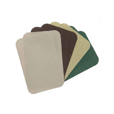 8 Pck Iron On Menders 5.08x7.62cm Cotton Clothes Mending Repair Patches Birch