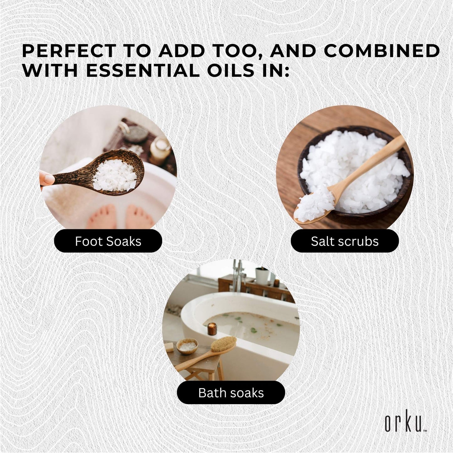 800g Magnesium Chloride Flakes Hexahydrate Tub - Organic USP Food Grade Salt