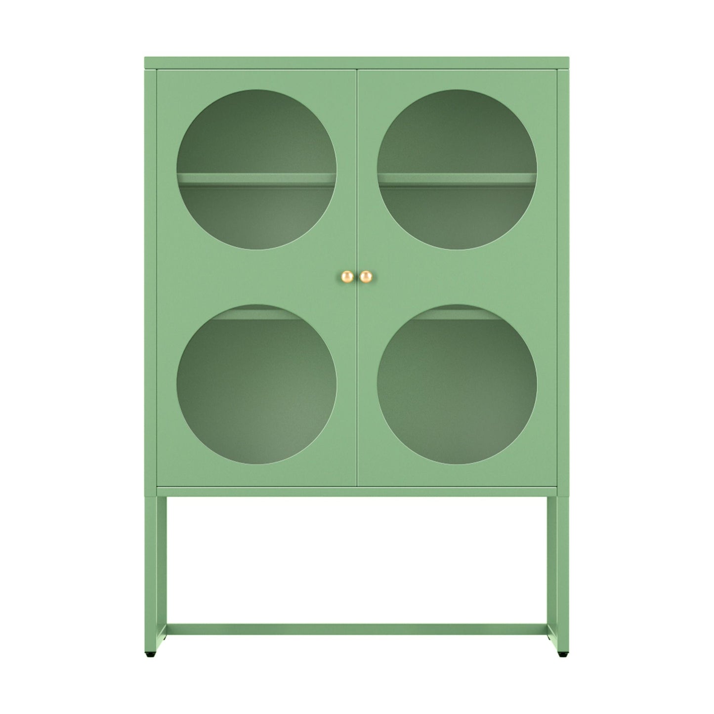 Artiss Buffet Sideboard Metal Cabinet - ELLA Green