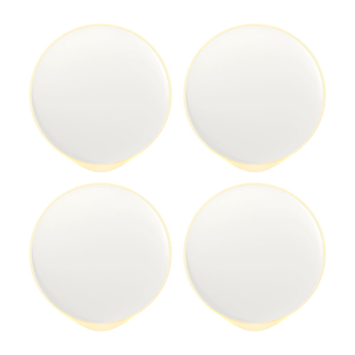 AIPOWER Motion Sensor Night Light USB-C Rechargeable Closet Light 4 Packs