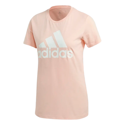 Adidas Womens Pink Must Haves Badge Of Sport Everyday Tee T-Shirt