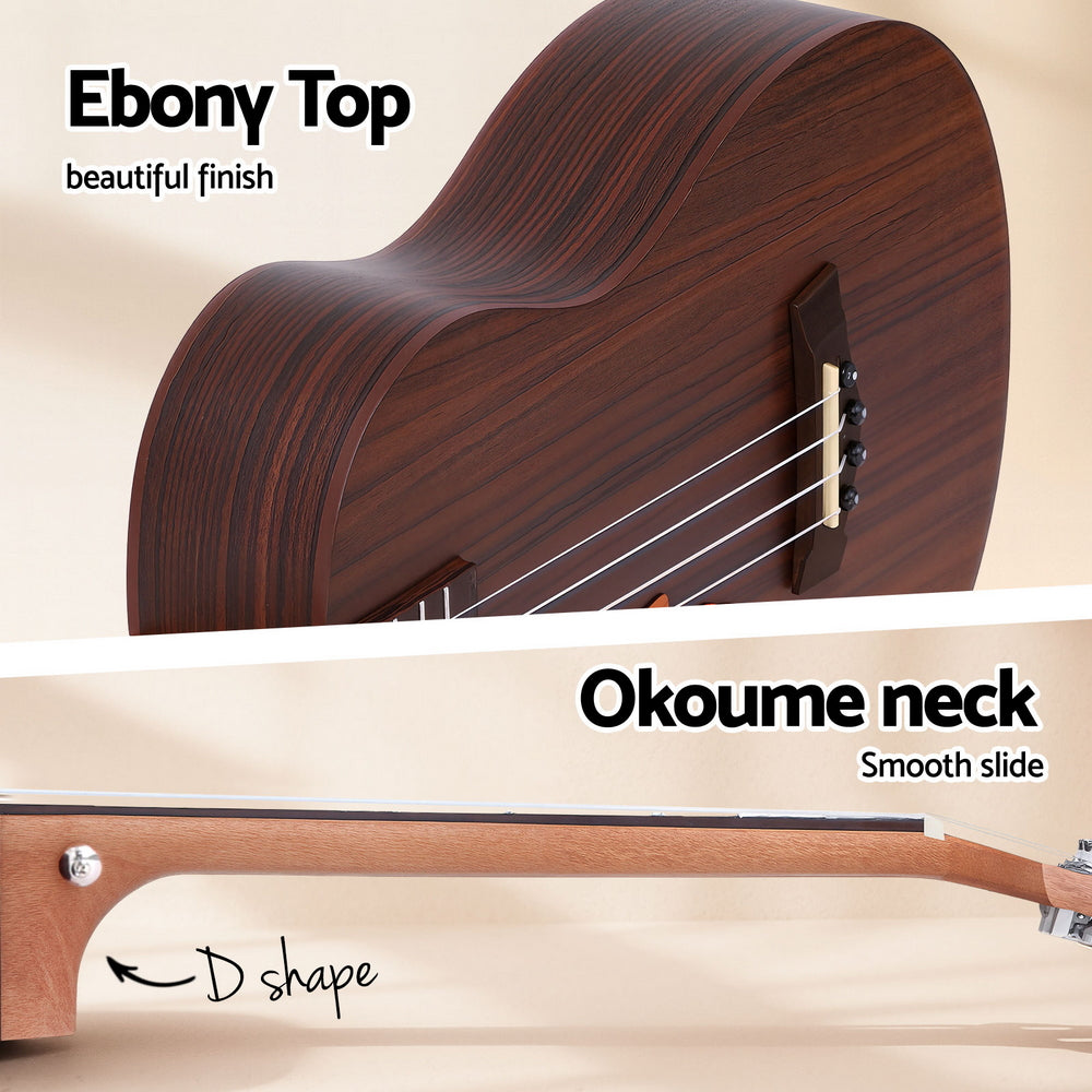 Alpha Ukulele 30 Inch with EQ 18 Frets