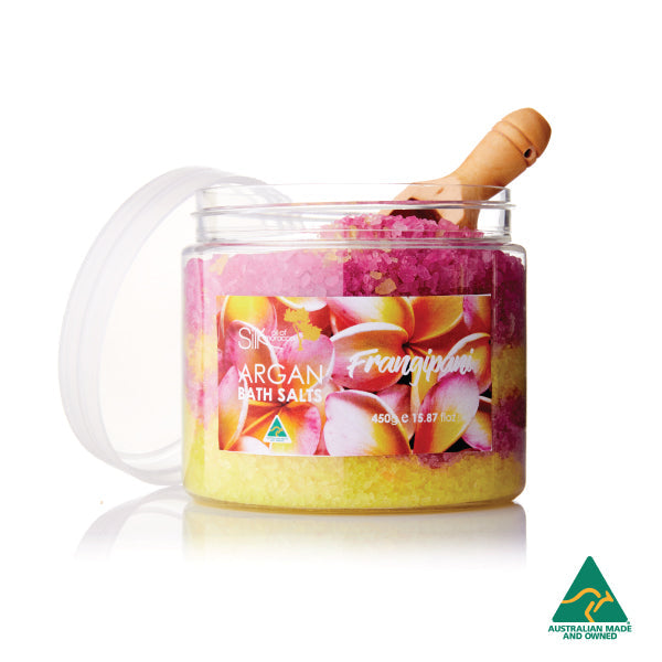 Argan Bath Salts - Frangipani
