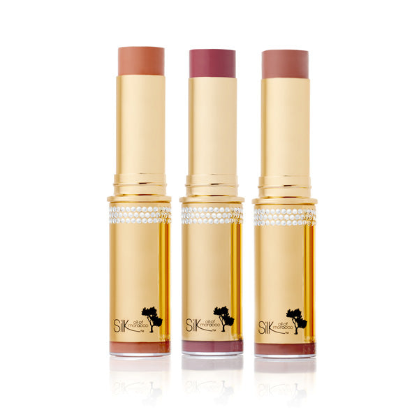 Argan Cream Blush Stick Trio Value Pack