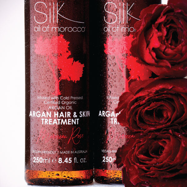 Argan Hair & Skin Treatment Serum - Moroccan Rose