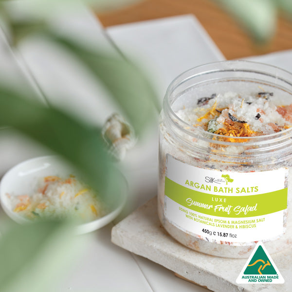 Argan Luxe Bath Salts - Summer Fruit Salad