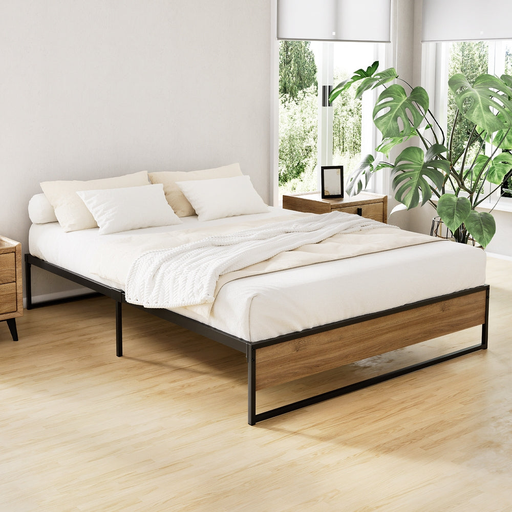 Artiss Bed Frame Metal Bed Frame Bed Base OSLO - Double