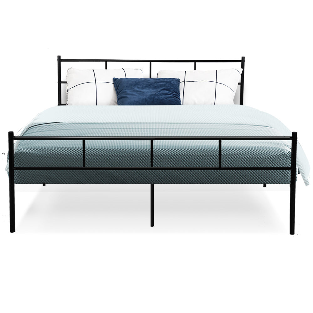 Artiss Bed Frame Queen Metal Bed Frame SOL