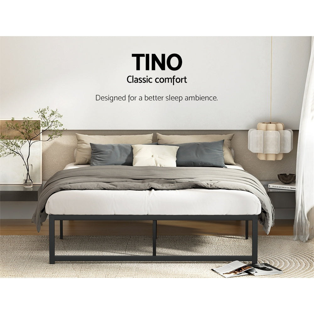 Artiss Bed Frame Queen Size Metal Bed Frame TINO