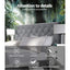 Artiss Bed Head Headboard Queen Bedhead Fabric Frame Base CAPPI Grey