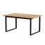 Artiss Dining Table 6 Seater Kitchen Cafe Rectangular Wooden Table 150CM