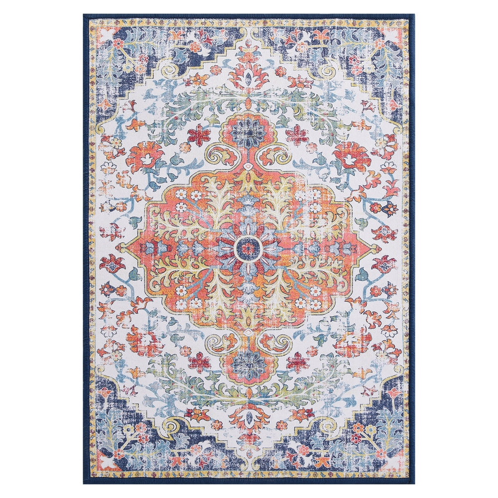 Artiss Floor Rug 240X340cm Large Washable Geometric Area Rug Modern Carpet Mat