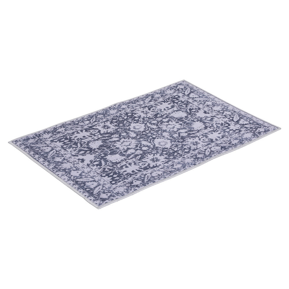 Artiss Floor Rug 50X80cm Doormat Soft Velvet Non-Slip Bath Mat Small Rug Modern