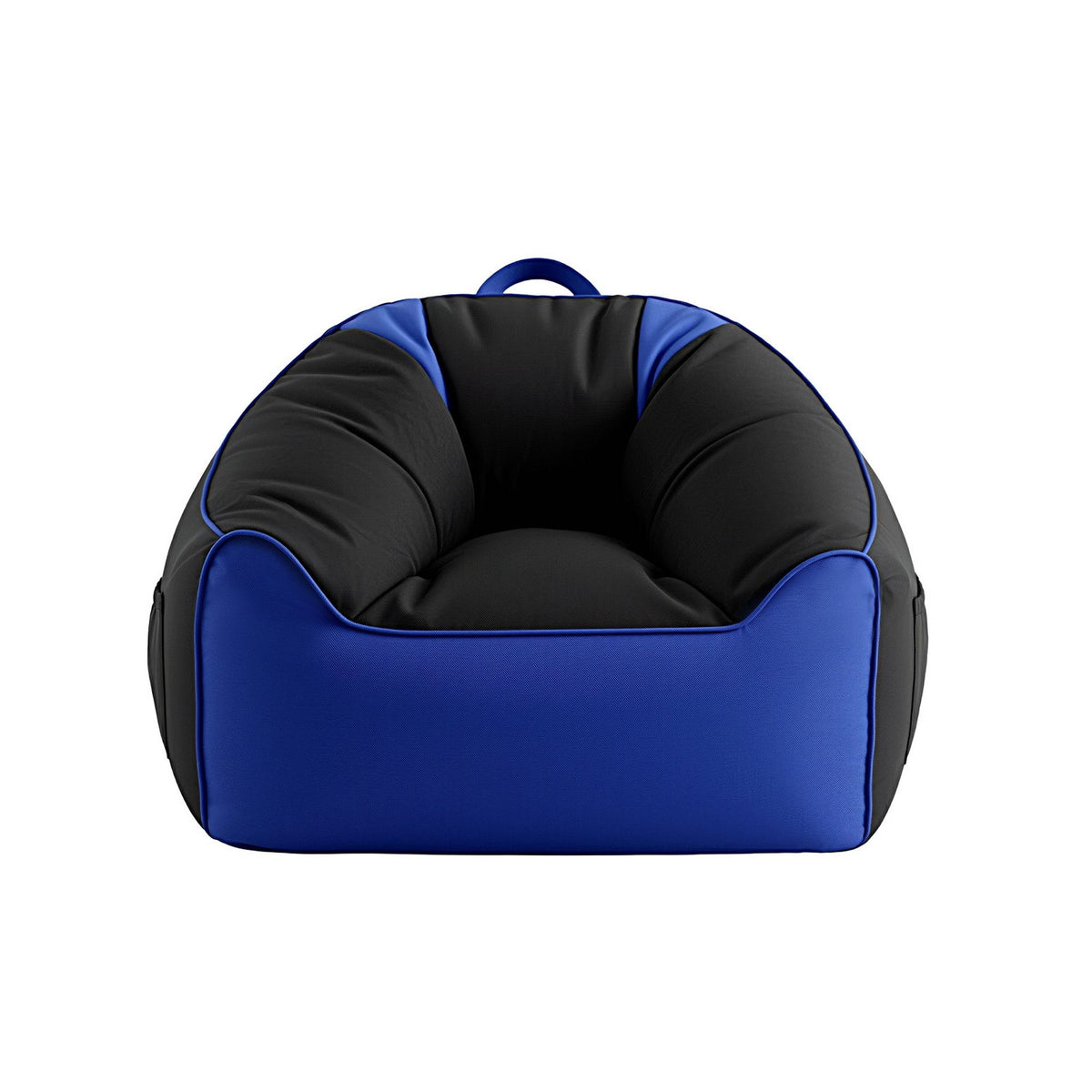 Artiss Gaming Bean Bag Chair Cover (No Filler) for Adults Teens Kids Splash-Proof Floor Gaming Chair Cover with Side Pockets, Headphone Hanger, Cup Holder, Bean Bag Cover Only