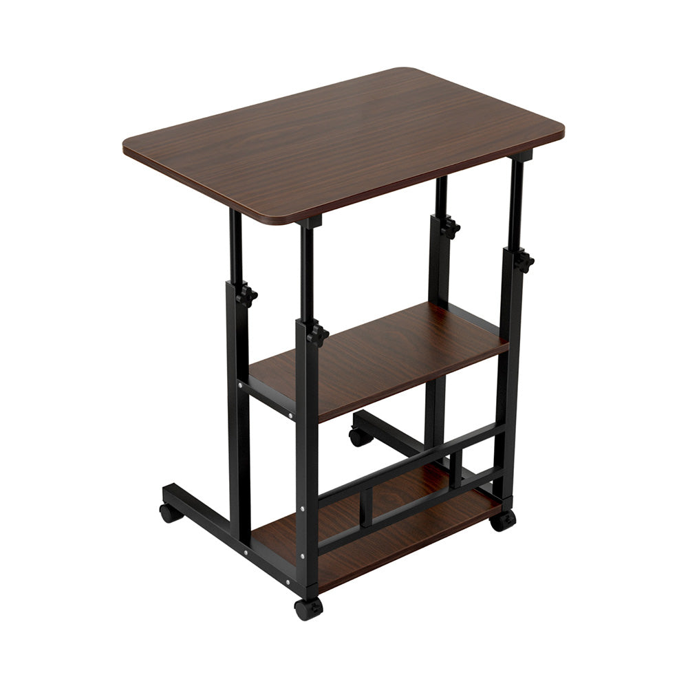 Artiss Laptop Desk Height Adjustable Mobile Workstation Computer Desks 60CM