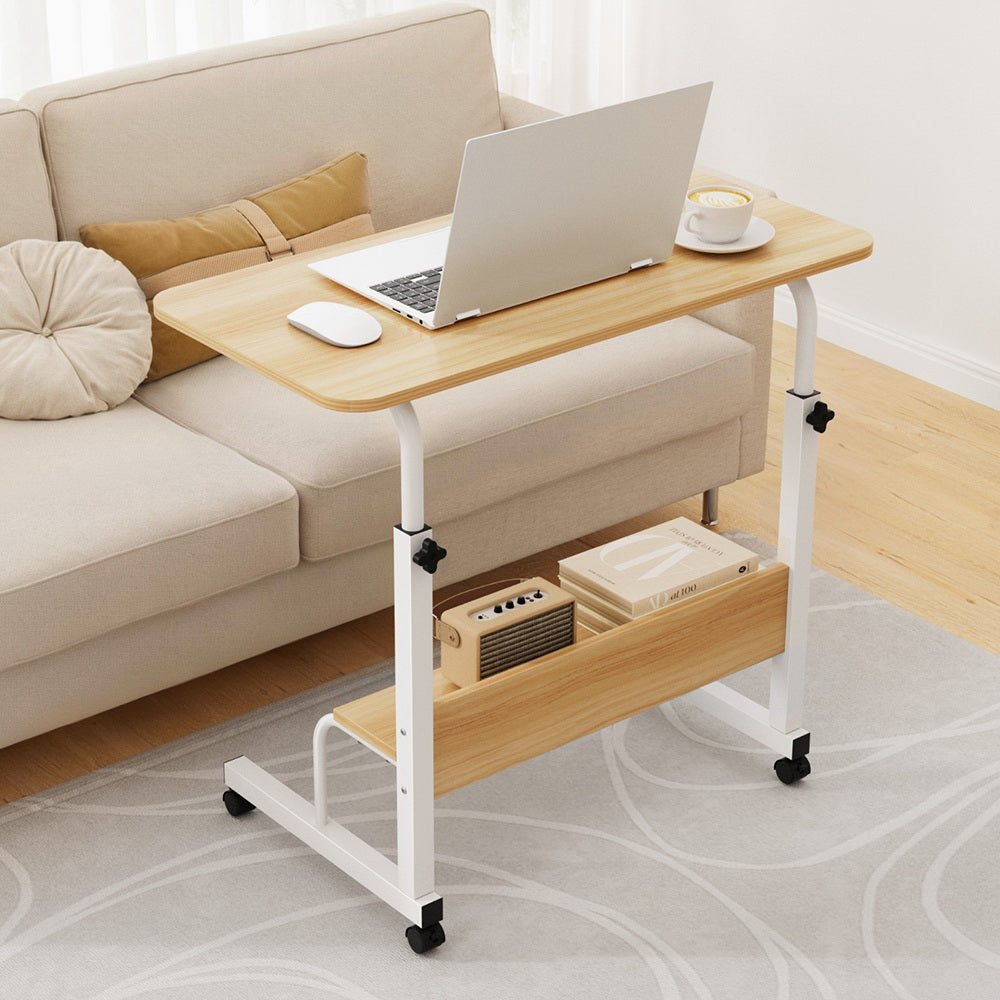 Artiss Laptop Desk Portable Sit Stand Desks Height Adjustable Workstation 80CM