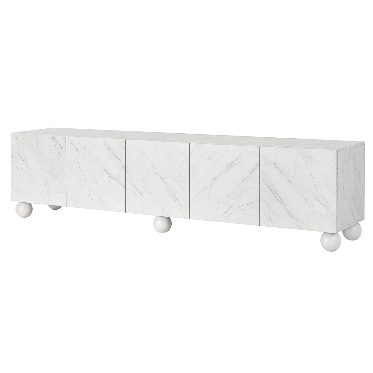 Artiss TV Unit Entertainment Unit Storage Cabinet 200cm White