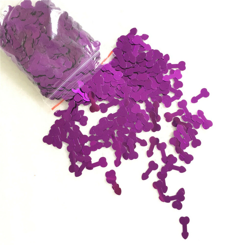 Assorted Colours: Confetti Penis Hens Night Party Willy Bachelorette Decoration