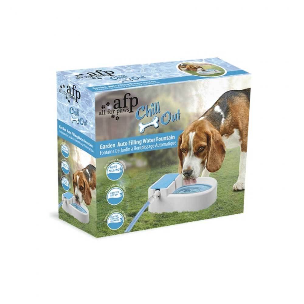 Dog Auto Filling Water Fountain AFP Garden Outdoor Pet Bowls Online Ozdingo