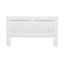 Artiss Bed Frame King Size Bed Head with Shelves Headboard Bedhead Base White