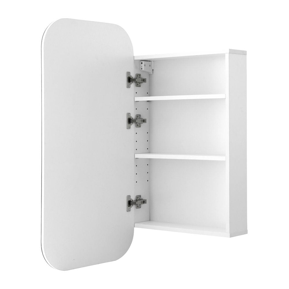 Cefito Bathroom Mirror Cabinet Medicine Shaving Arch Wall Hung 450x900mm White