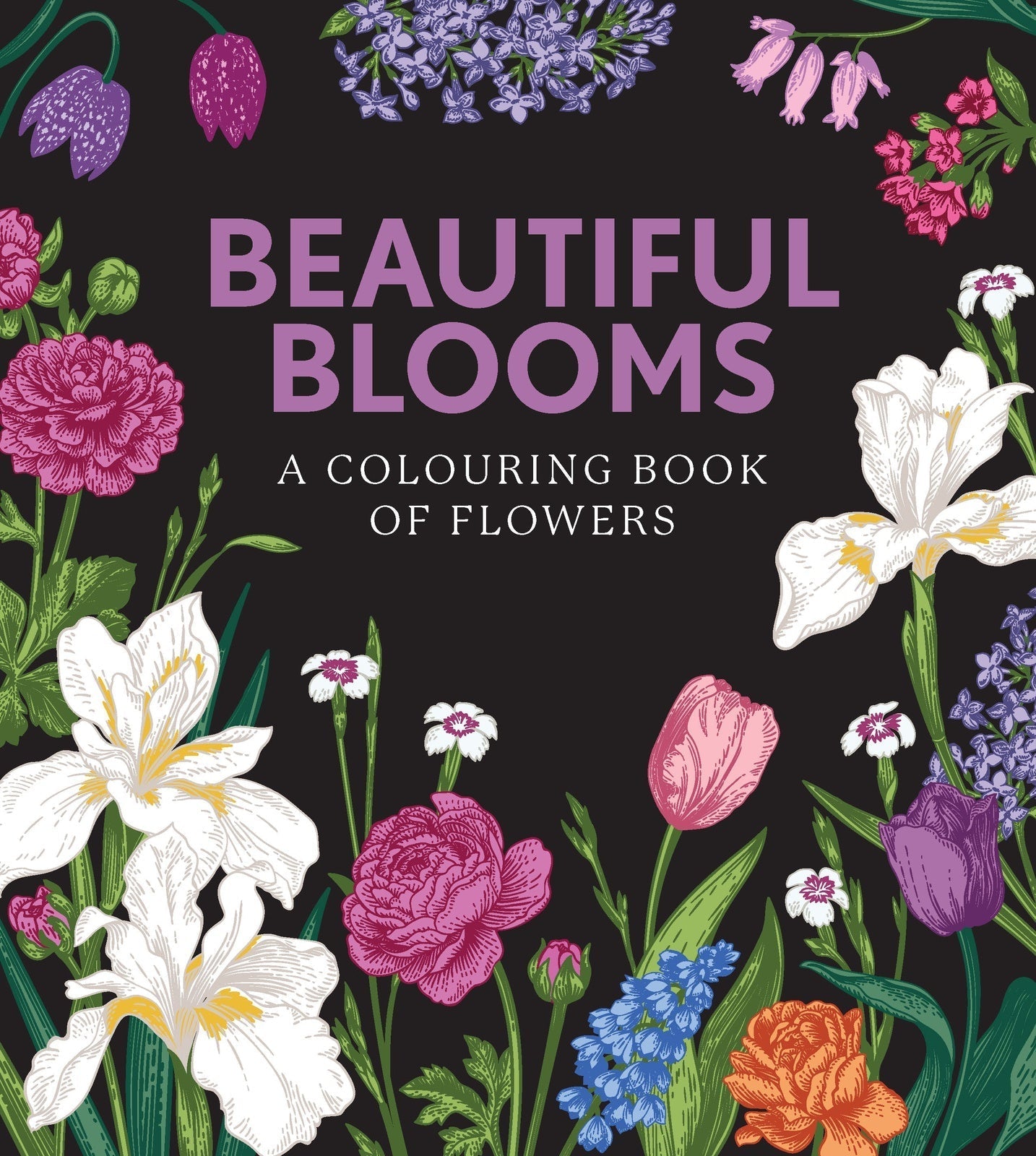 Beautiful Blooms Colouring Book: A Colouring Book of Flowers