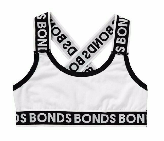Bonds Girls Crop Top Bra First Training Crops Bralette Sports Everyday Kids