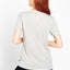 Bonds Womens Core Crew Tee Cotton T-Shirt Grey Marle