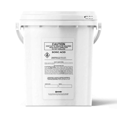 Boric Acid Powder 99.9% Pure Tubs - Soluble Orthoboric Acid H3BO3