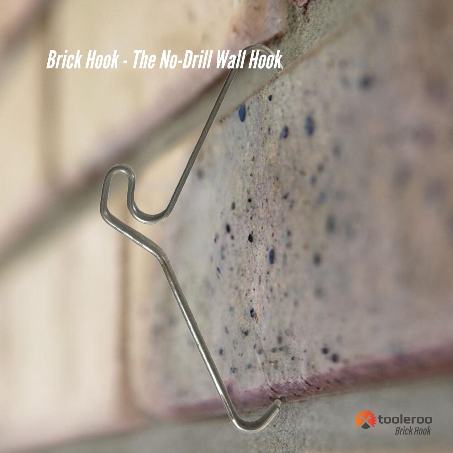 Brick Hook Hanger - Wall Crab Clip For Pictures Pot Plants