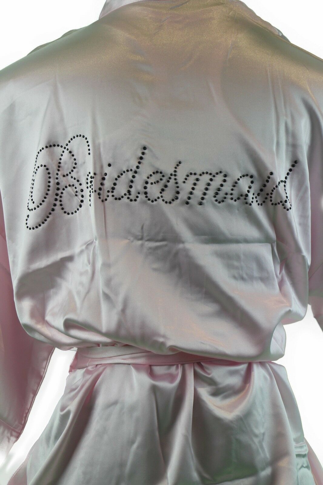 Bride Bridesmaid Robes Bridal Party Robe Wedding Hens White Pink Black
