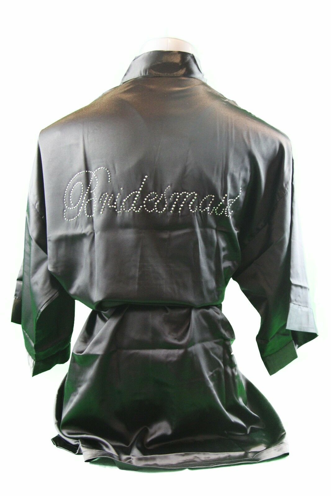 Bride Bridesmaid Robes Bridal Party Robe Wedding Hens White Pink Black