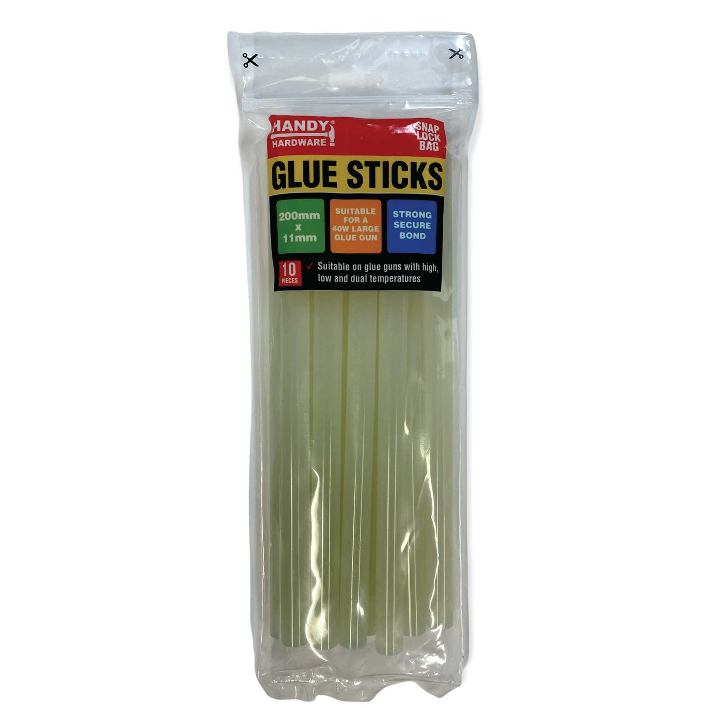 Bulk 200mmx11mm Hot Melt Glue Sticks Clear 40w Gun Craft Stick Adhesive