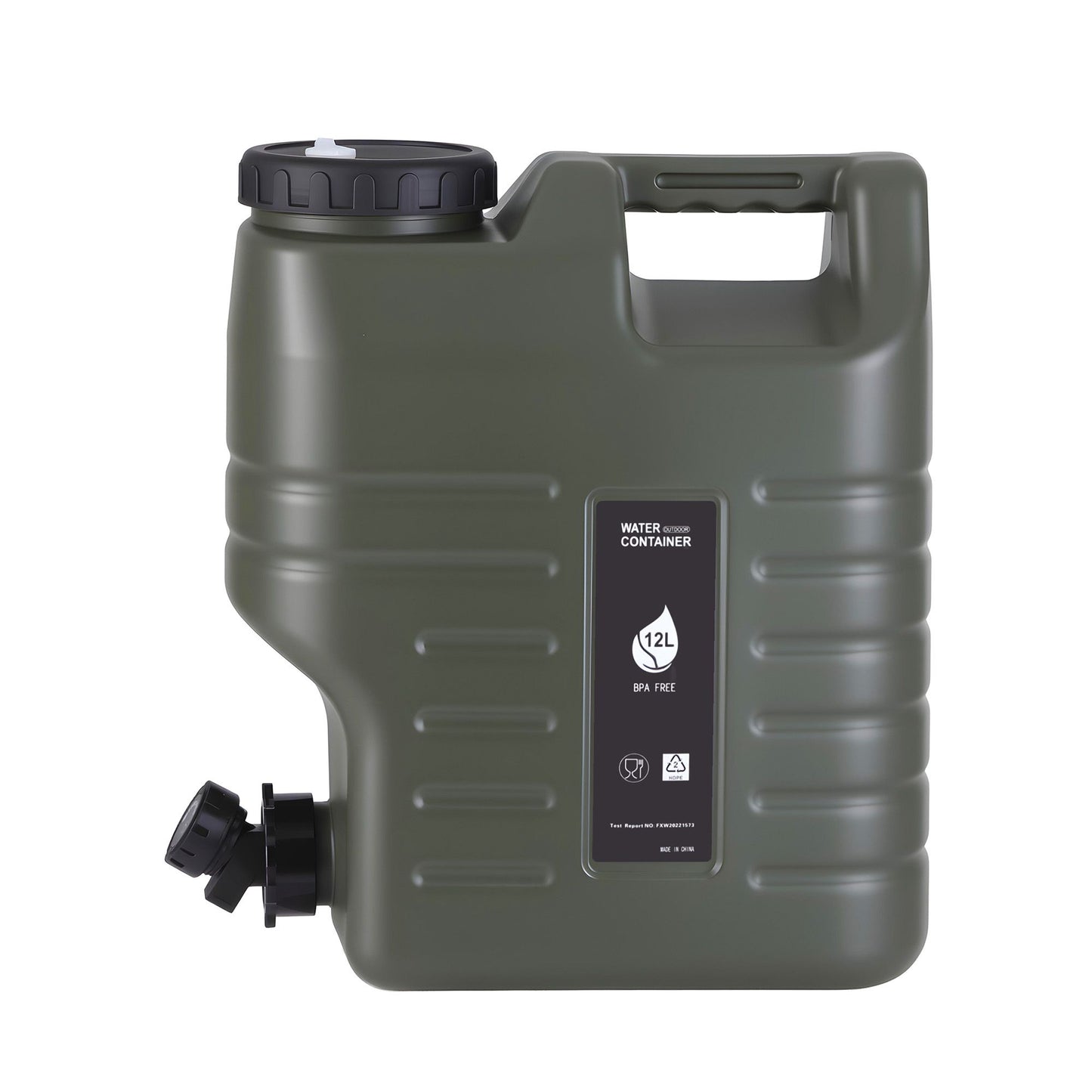 Weisshorn12L Water Container Jerry Can Bucket Camping Outdoor Storage Tank