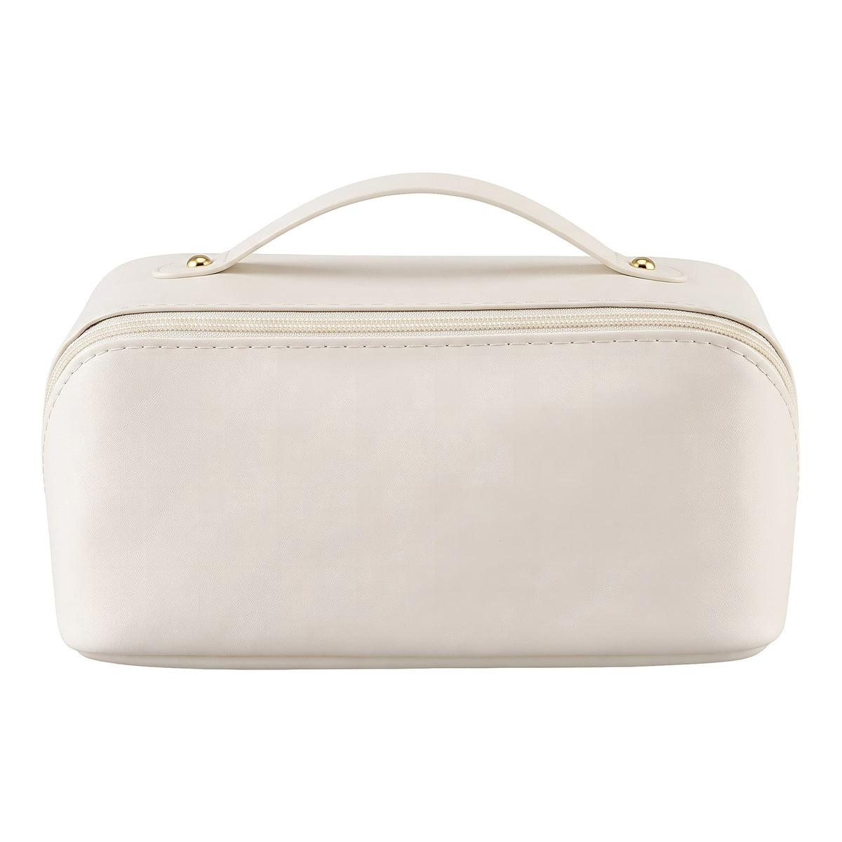 Embellir Makeup Case Portable Cosmetic Bag Organiser Toiletry Travel Bag PU White