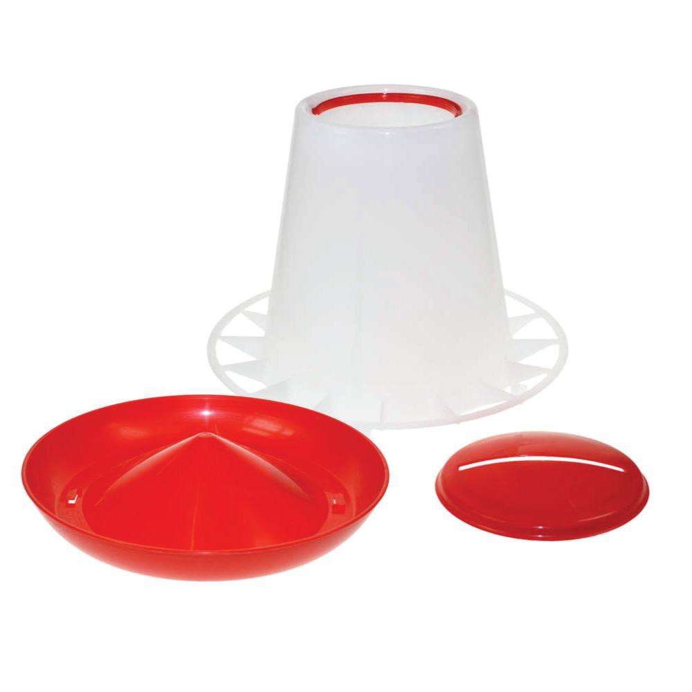 Chicken Poultry Feeders And Drinkers - Chook Plastic Water Drinking + Feeding
