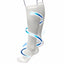 Compression Socks Flight Travel Arching Feet Varicose Veins Medical Black White
