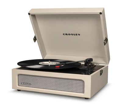 Crosley Voyager Dune - Bluetooth Portable Turntable & Record Storage Crate