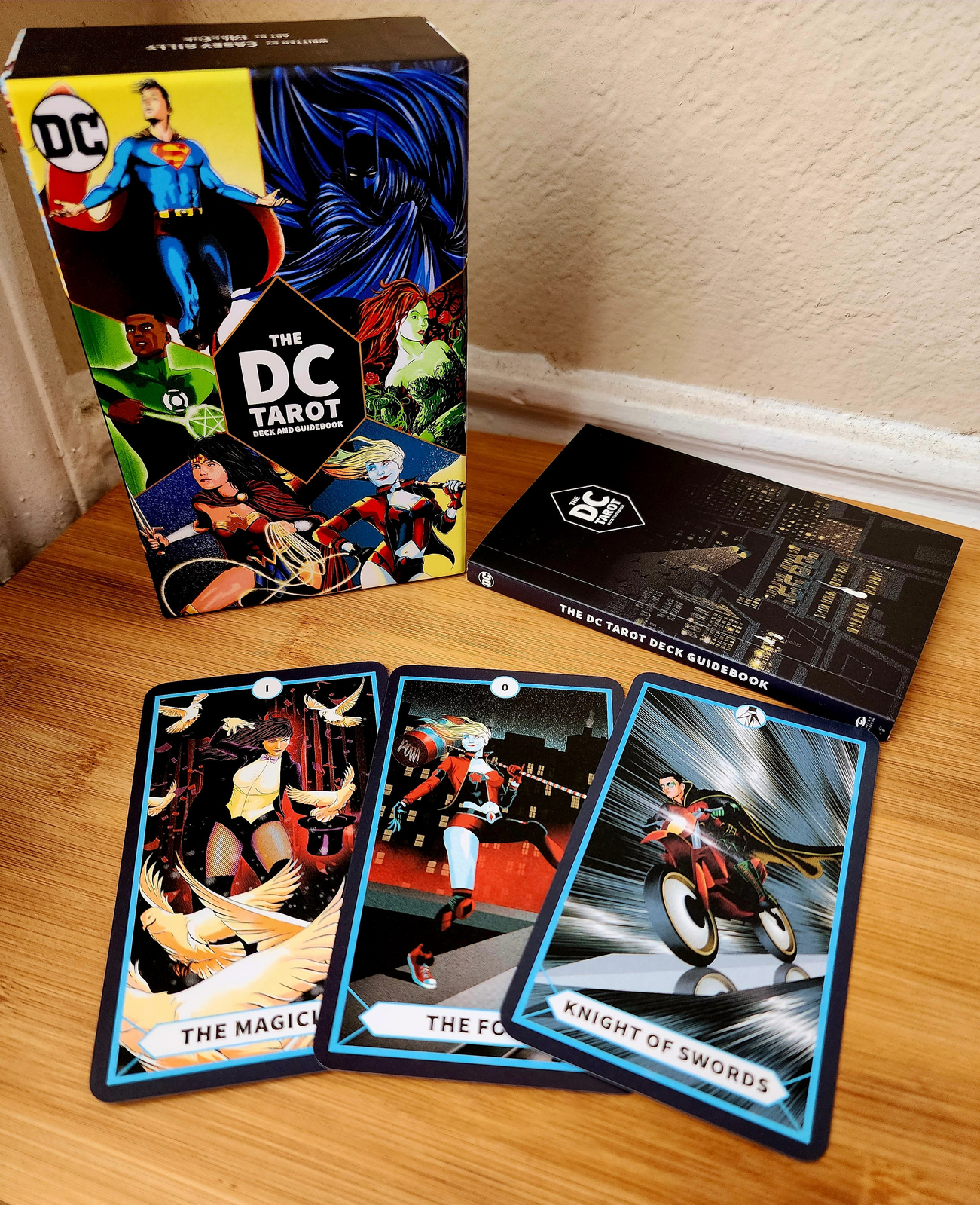 DC Tarot Deck and Guide Book