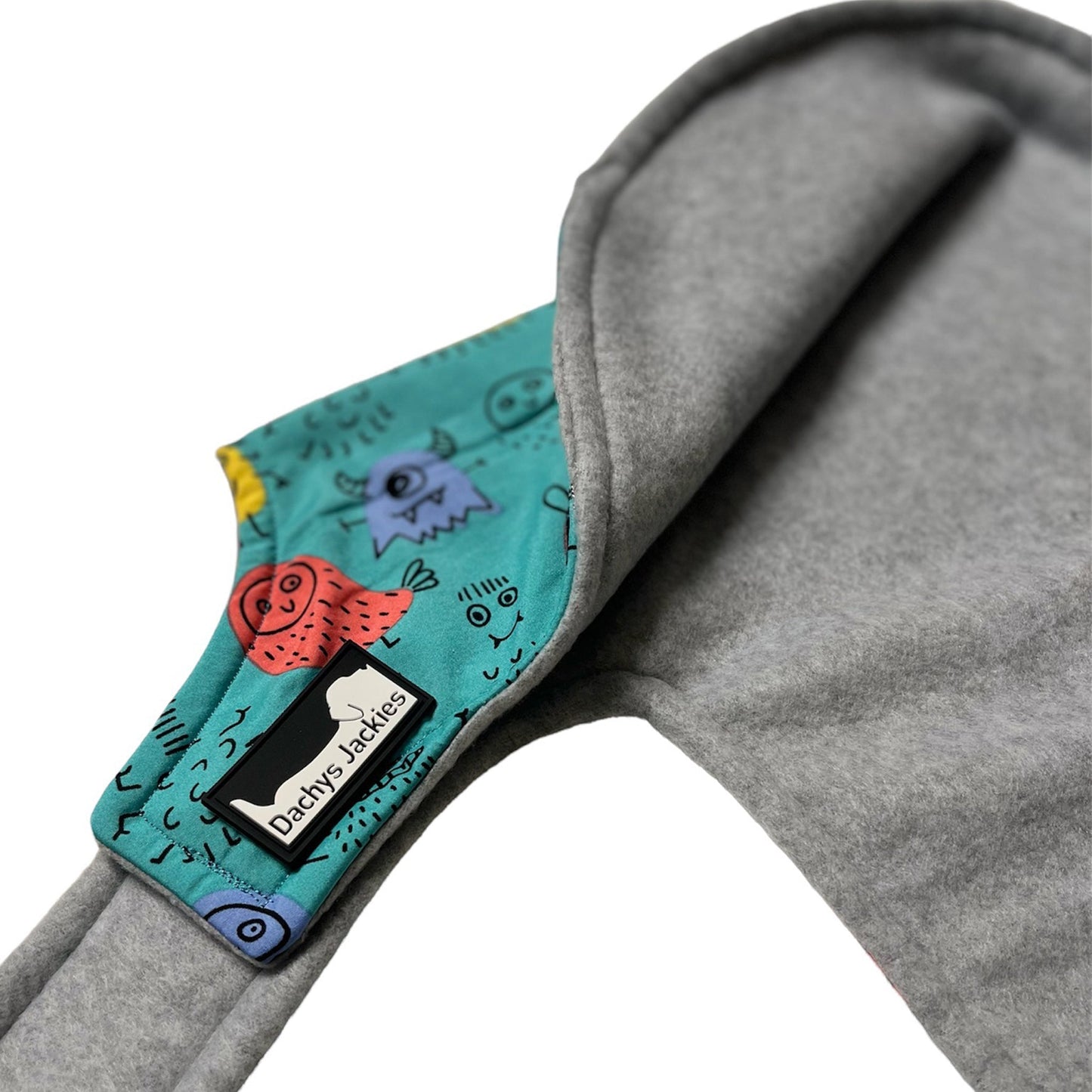 Dachys Jackies - Water resistant Dog jacket - Green monster