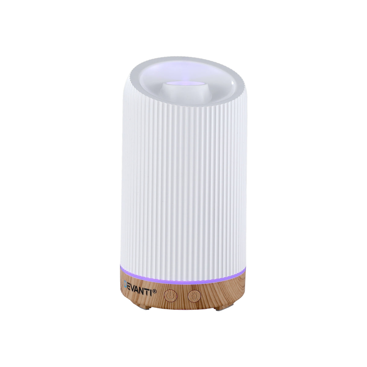Devanti Ultrasonic Aroma Diffuser Aromatherapy 200ml LED Lights Iron Humidifier Forest