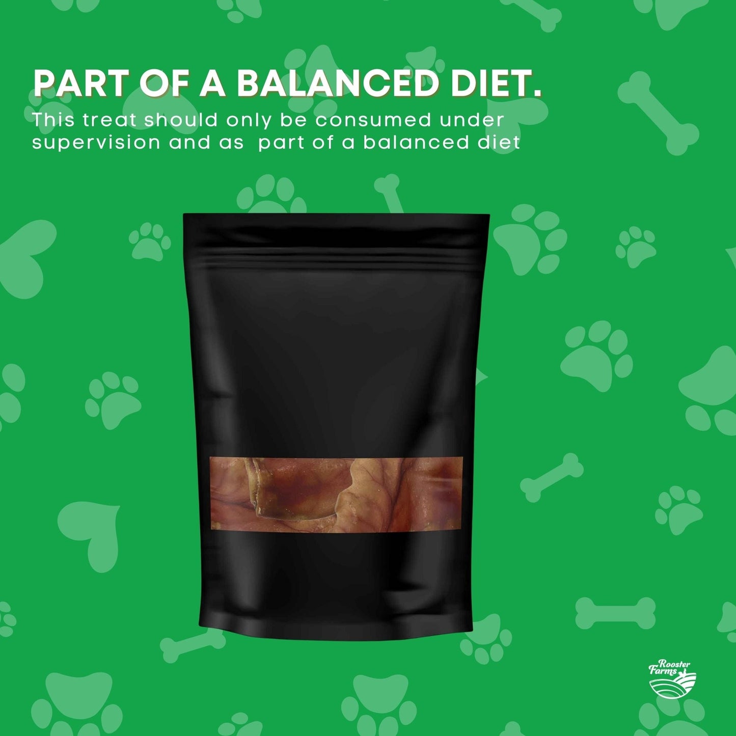 Dog Treat Large Pig Ears Whole - Dehydrated Australian Healthy Puppy Chew