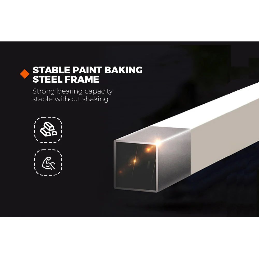 Dryer Stand Over Front Loading Washing Machine, 100kg Heavy Duty Steel Stacking Kit, 102x67x60cm Space Saving Shelf for Small Home, Anti-Slip Rubber Surface, Fits Tumble Dryers & Washers, White