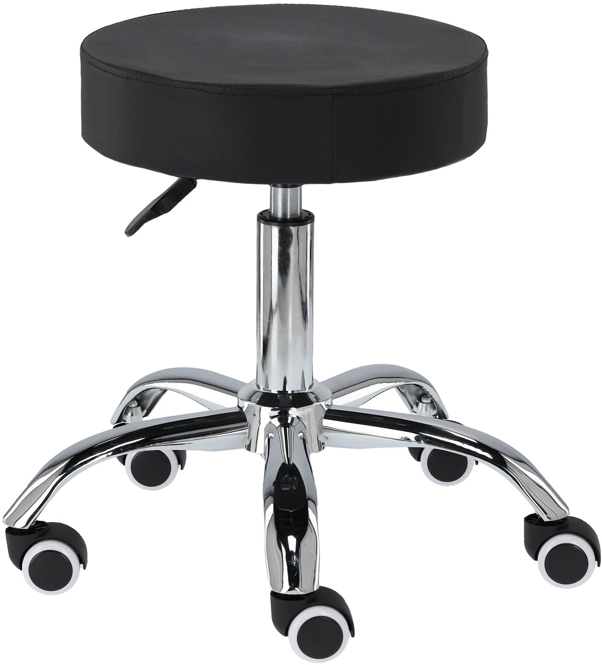 Ellie & Ruby Adjustable Salon Stool - Swivel Rolling Beauty Chair