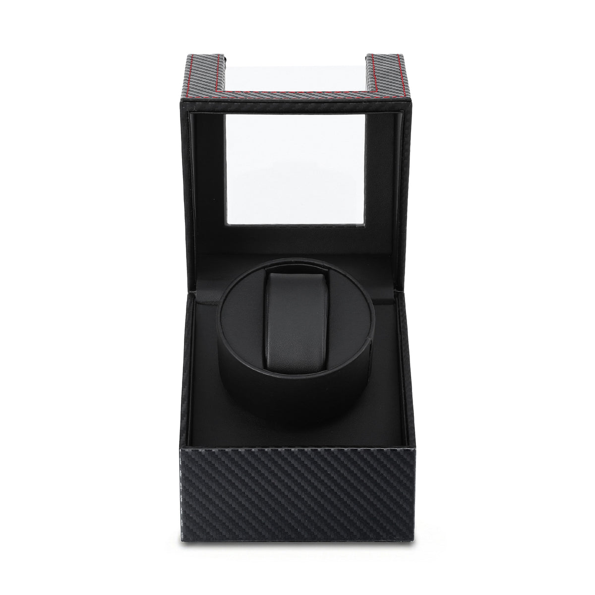 Embellir Watch Winder Box Automatic Single Quiet Carbon Fibre Black
