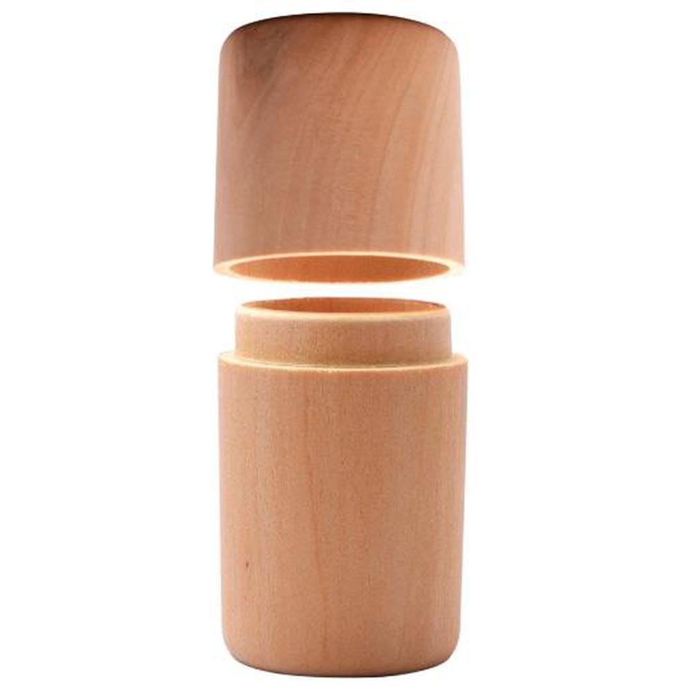 Essential Oils Wood Storage Box - Wooden Oil Bottle Slots