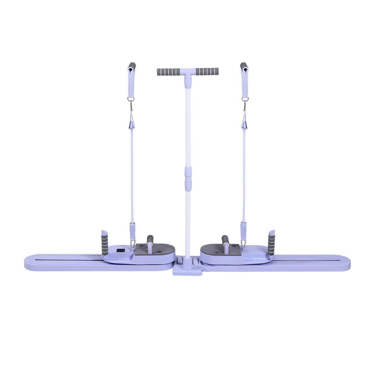 Everfit Abdominal Trainer Machine Core Glider Split Home Gym Equipment Purple