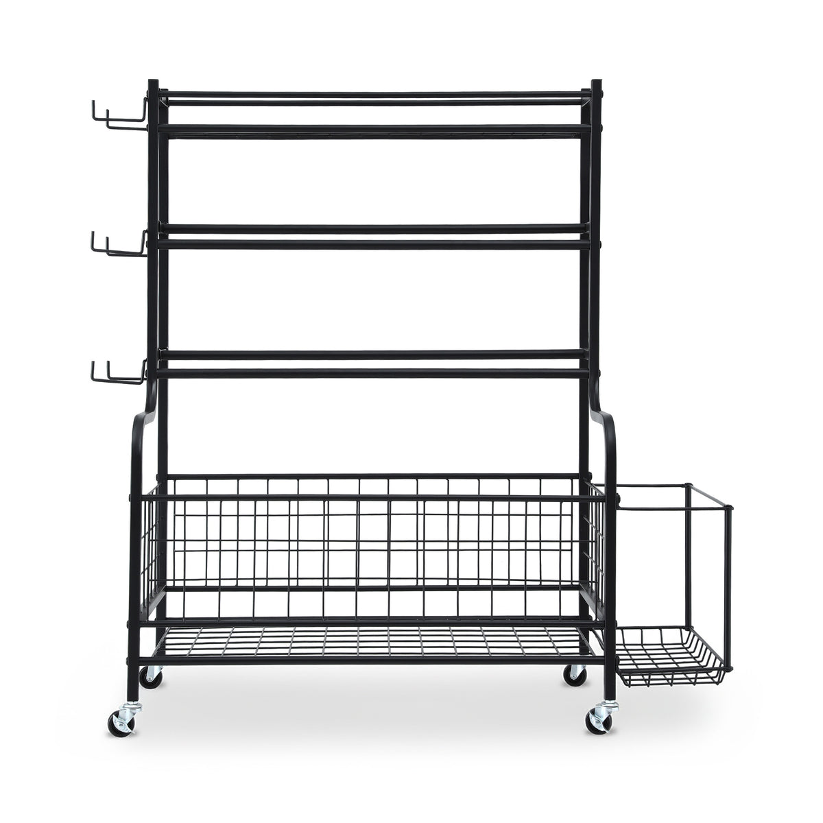 Everfit Dumbbell Rack Weight Rack for Dumbbells Home Gym Storage Black